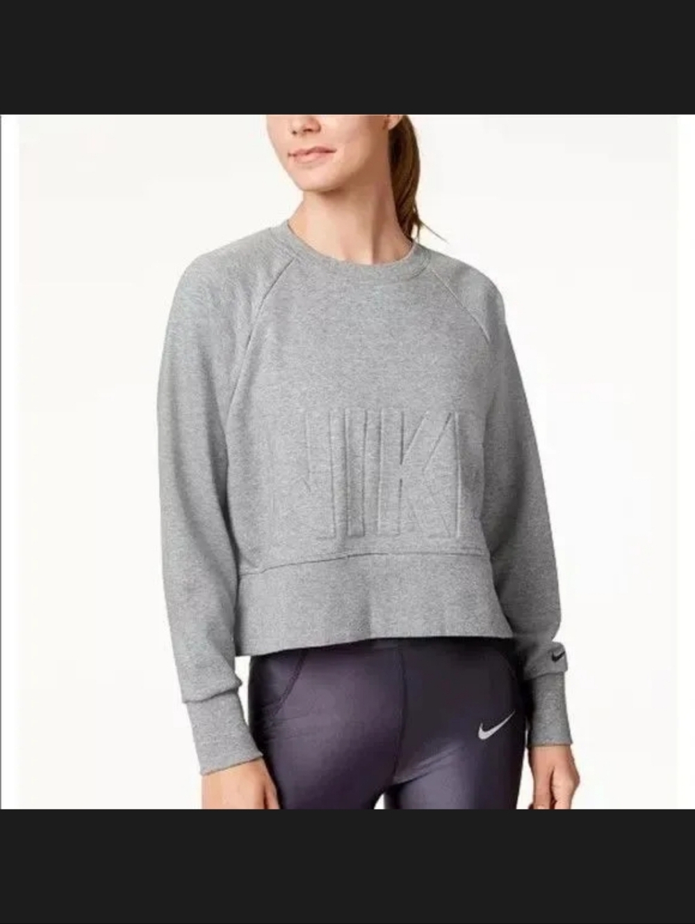 Nike Versa Training Crewneck Sweatshirt L